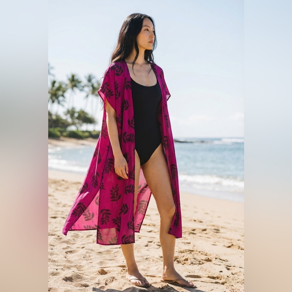 Apt. 9 brand printed kimono or cover-up